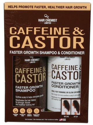 Thumbnail 1: HAIR CHEMIST Caffeine & Castor Faster Growth Shampoo & Conditioner 