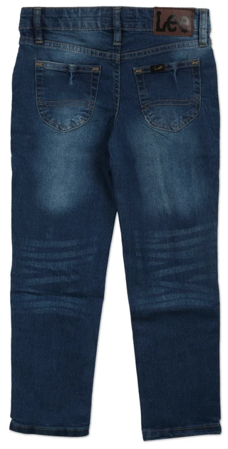 Thumbnail 2: Lee Little Boys 5 Pocket Straight Leg Slim Fit Stretch Jeans 