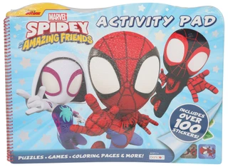 Thumbnail 1: Marvel Spidey & His Amazing Friends Activity Pad w/ 100+ Stickers 