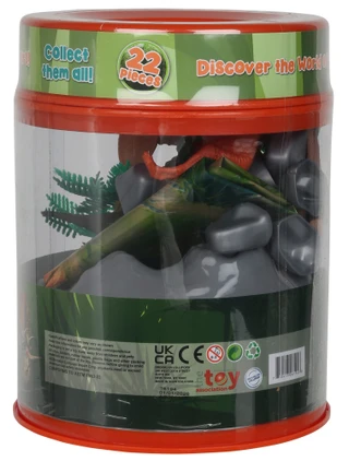 Thumbnail 2: Brooklyn Lollipop 22 Pc Dinosaur Animal Play Set 