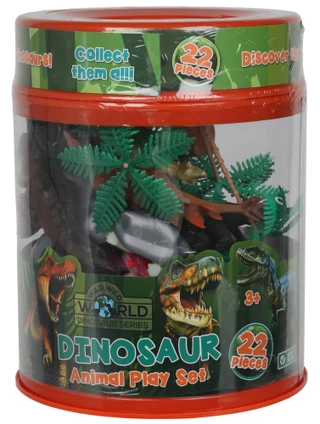 Thumbnail 1: Brooklyn Lollipop 22 Pc Dinosaur Animal Play Set 