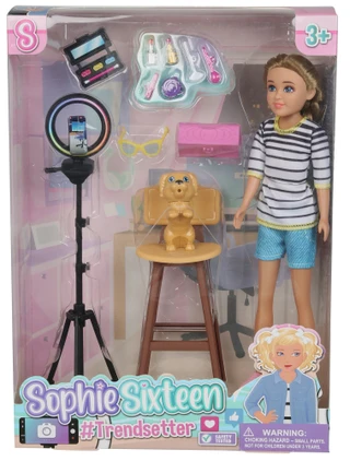 Thumbnail 1: Brooklyn Lollipop 14 Pc Sophie Sixteen Trendsetter Play Set 