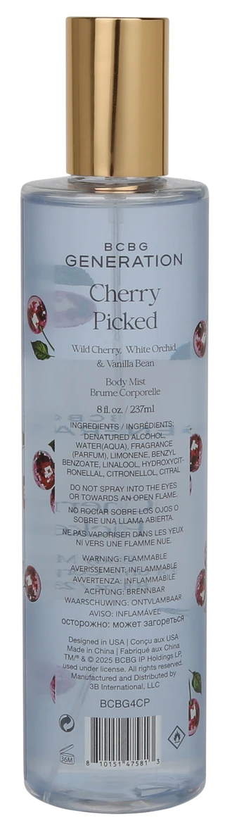 Thumbnail 2: BCBGeneration 8 oz Cherry Picked Body Mist for Her 