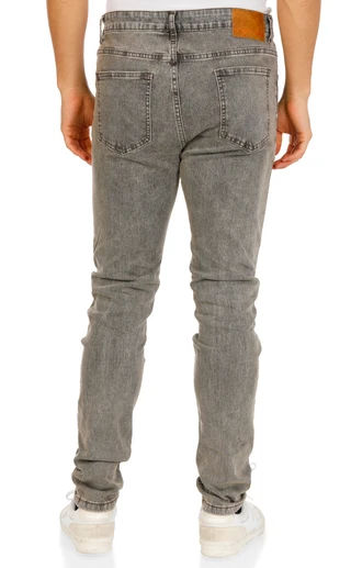 Thumbnail 2: Street Jeans Men's Distressed Skinny Jeans  