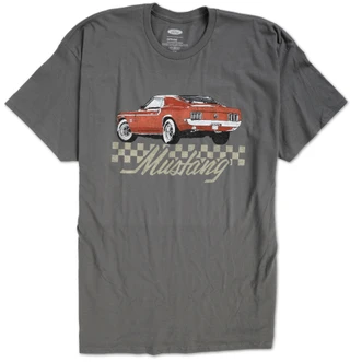 Thumbnail 2: Ford Big Men's Mustang Graphic Tee 