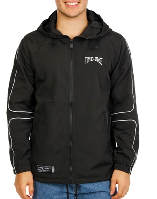 Thumbnail 1: Time Space Men's Zippered Jacket 