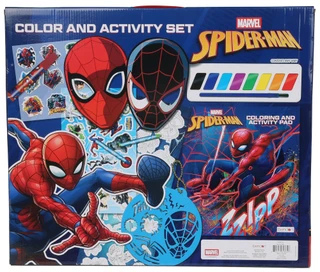 Thumbnail 2: Marvel 100+ Pc Spider-Man Color & Activity Set 