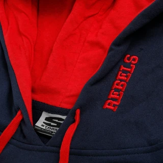 Thumbnail 2: Stadium Athletics Men's Ole Miss Rebels Kangaroo Pocket Hooded Sweatshirt 