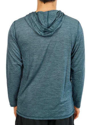 Thumbnail 2: Spyder Men's Active UPF 50+ Rashguard Protection Long Sleeve Hoodie 