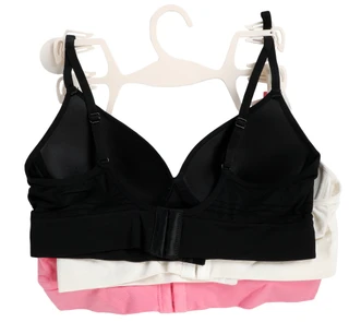Thumbnail 2: REBECCA MINKOFF Women's 3 Pk Wireless Wide Band Bras 