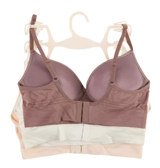 Thumbnail 2: REBECCA MINKOFF Women's 3 Pk Wireless Wide Band Bras 