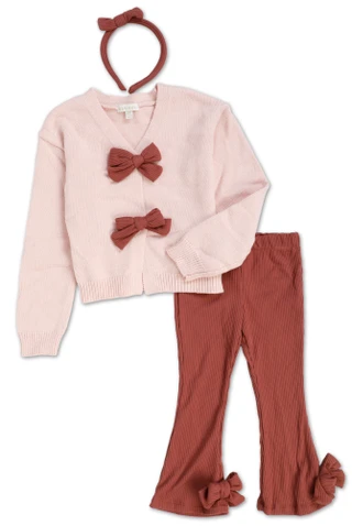 Thumbnail 1: Btween Toddler Girls 3 Pc Pants Set  
