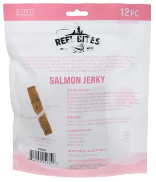 Thumbnail 2: Kind Rewards 12 Pk Salmon Jerky Premium Dog Treats 