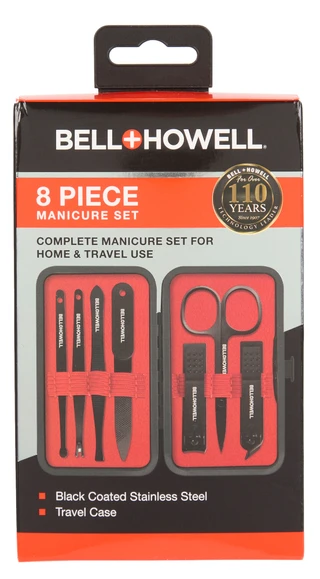 Thumbnail 1: Bell Howell 8 Pc Manicure Set  