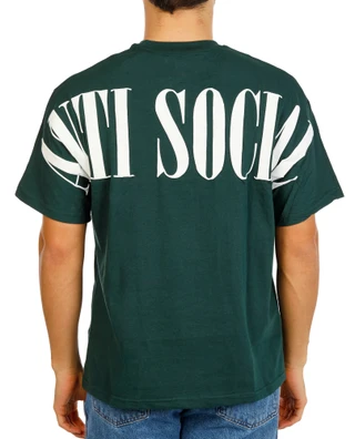 Thumbnail 1: Eighty Eight Men's Leave Me Alone Anti Social Loose Fit Tee 