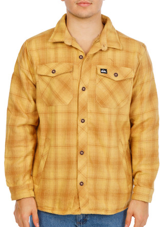 Thumbnail 1: Quiksilver Men's Sherpa Lined Button Down Jacket 