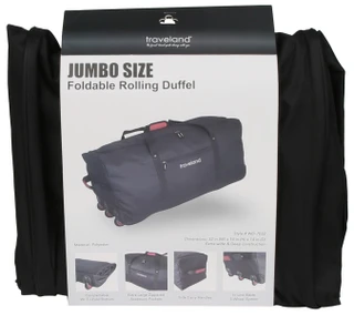 Thumbnail 1: Traveland 32 in Foldable Rolling Duffel  