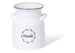Thumbnail 1: 10 Strawberry Street Milk Can Utensil Holder 