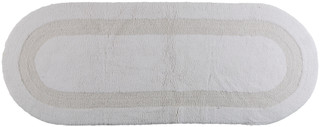 Thumbnail 1: VISTA HOME FASHIONS Oval Reversible Bath Rug 