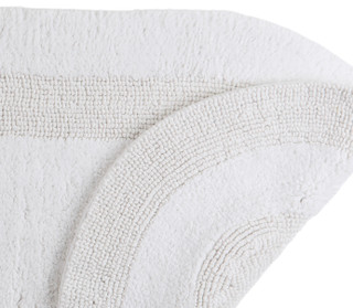 Thumbnail 2: VISTA HOME FASHIONS Oval Reversible Bath Rug 