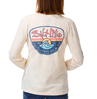 Thumbnail 1: Salt Life Women's Long Sleeve Daily Wave Tee 