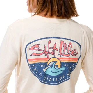 Thumbnail 3: Salt Life Women's Long Sleeve Daily Wave Tee 