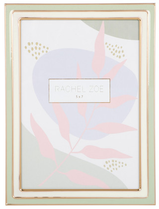 Thumbnail 1: RACHEL ZOE 5 x 7 Enamel Picture Frame 