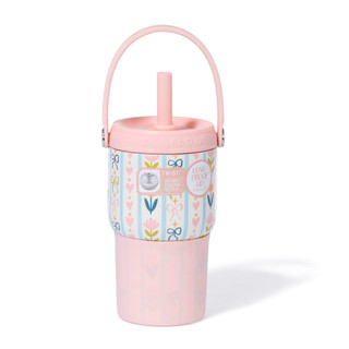 Thumbnail 1: GOURMET HOME PRODUCTS 14 oz Tumbler with Lid, Handle & Silicone Boot 