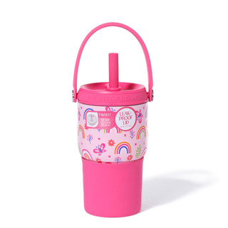 Thumbnail 1: GOURMET HOME PRODUCTS 14-Oz Tumbler with Handle and Silicone Boot 