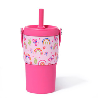 Thumbnail 5: GOURMET HOME PRODUCTS 14-Oz Tumbler with Handle and Silicone Boot 
