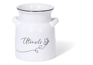 Thumbnail 1: 10 Strawberry Street Butterfly Milk Can Utensil Crock 