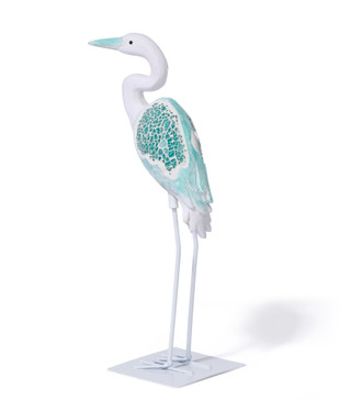 Thumbnail 2: Fancy That Mosaic Egret Accent Figurine 