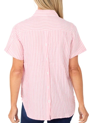 Thumbnail 2: Dash Women's Short Sleeve Pucker Top 