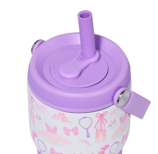 Thumbnail 4: GOURMET HOME PRODUCTS 14 Oz Tumbler With Lid, Handle & Silicone Boot 