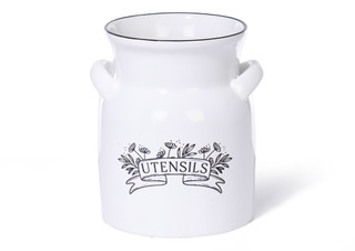 Thumbnail 1: 10 Strawberry Street Utensil Holder Crock 