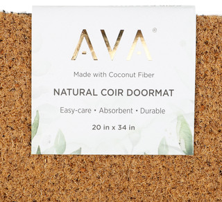 Thumbnail 4: AVA Welcome Coir Doormat 