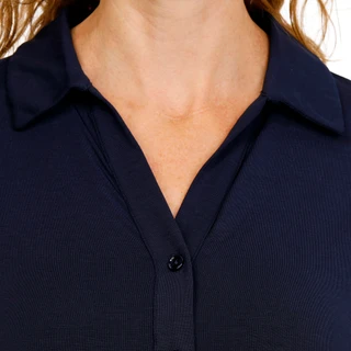Thumbnail 3: TRUTH Women's Knit Cap Sleeve Button Down Top 