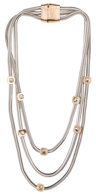Thumbnail 1: Nicole Miller 3-Row Necklace 