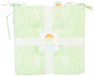 Thumbnail 1: C&C California 2-Piece Outdoor Chair Pad Set 
