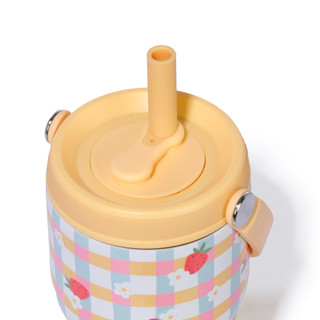Thumbnail 4: GOURMET HOME PRODUCTS 14 Oz Tumbler with Lid, Handle & Silicone Boot 