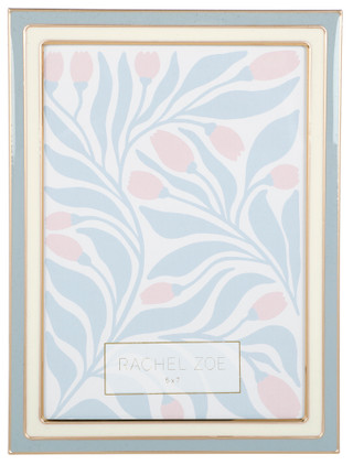 Thumbnail 1: RACHEL ZOE 5x7 Enamel Picture Frame 