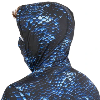 Thumbnail 4: REEL LEGENDS Men's Long Sleeve Printed Gaiter Hoodie 
