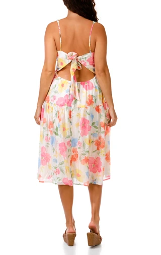 Thumbnail 2: Trixxi Juniors Sleeveless Corset Gauze Dress 