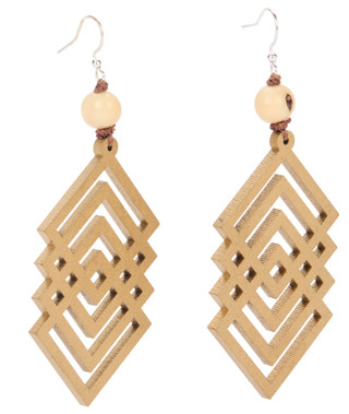 Thumbnail 1: TAGUA Cotocachi Tagua Earrings 