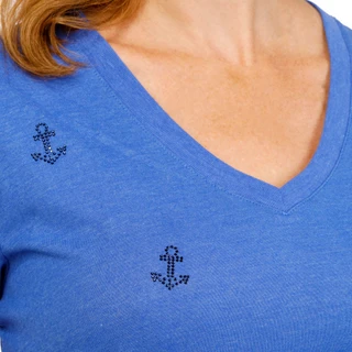 Thumbnail 3: Wild Fox Women's Avery V-Neck Tee 