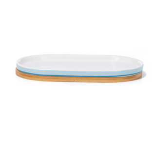 Thumbnail 1: Panama Jack 10x6 Stripe Tray Bath Accessory  