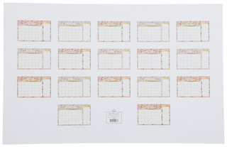 Thumbnail 2: Kate Windgate 17-Month Desk Calendar Planner 