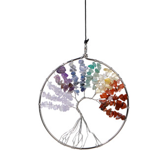 Thumbnail 2: SUNSET VISTA DESIGNS 32-Inch Tree of Life Wind Chime 