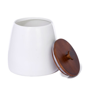 Thumbnail 1: 10 Strawberry Street Kitchen Canister With Wood Lid 