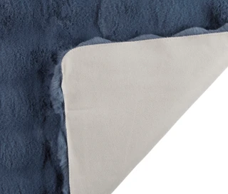 Thumbnail 2: CHD Home Textiles Bubble Faux Fur Accent Rug 